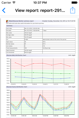 BGluMon – Glucose Monitor screenshot 4