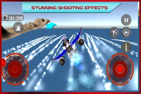 Flying Bike: Police vs Cops - Police Motorcycle Shooting Thief Chase PRO Game screenshot 2