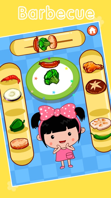 Kids Cooking Games - Barbecue, Juice, Hamburger, Pizza