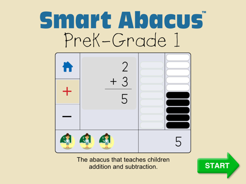 Clique para Instalar o App: "Smart Abacus™ PreK-Grade 1 – Addition and Subtraction"