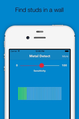 Metal Detect - The Free Metal Detector and Stud Finding App screenshot 2
