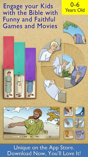 My First Bible Games for Kids, Family and School(圖1)-速報App