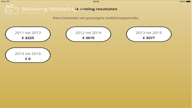 Belasting Middeling NL(圖3)-速報App