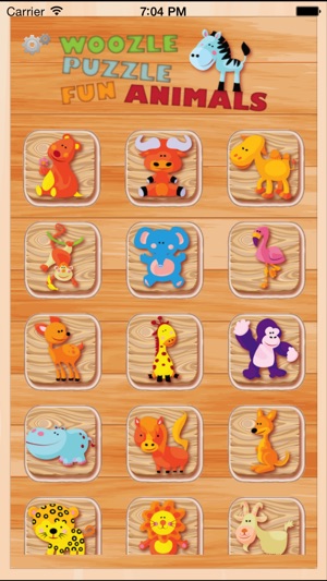 Animal Kingdom Fun Puzzle Woozzle(圖2)-速報App