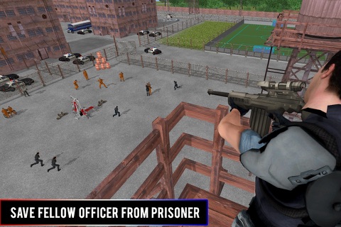 Police Sniper Prisoner Escape Mission 2016 screenshot 2