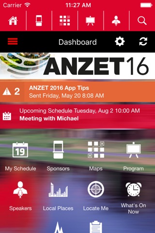 ANZET Meeting 2016 screenshot 2