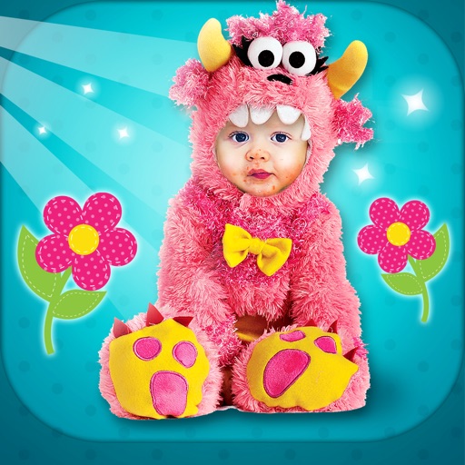 Baby Costume Dress Up – Photo In Hole Montage And Face Edit.or With Cute Sticker.s icon