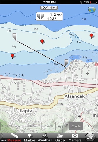 Cyprus HD - GPS Map Navigator screenshot 2