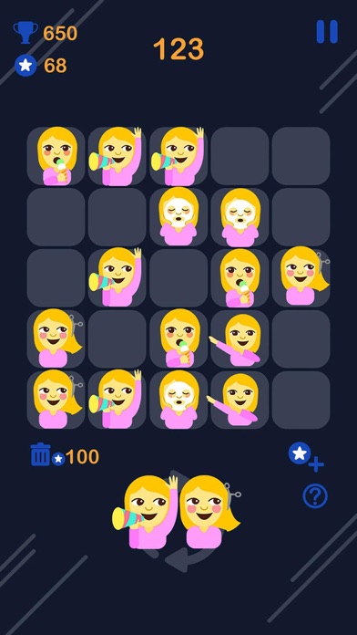 Dab Emoji - Moji Puzzle Gamesのおすすめ画像4