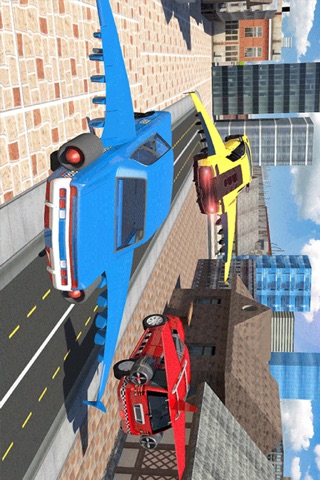 Flying Sports Car Extreme Race screenshot 2