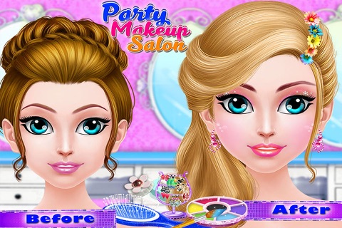 Party Makeup Salon - Celebrity Party Style and Fashion Makeover & Spa screenshot 3