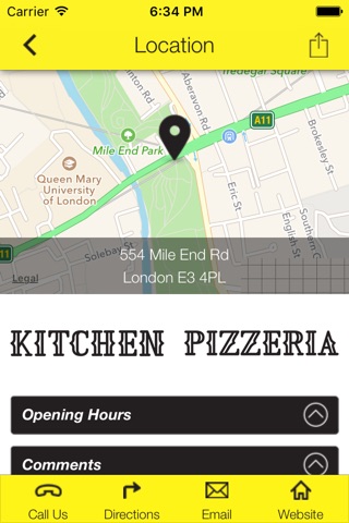 Kitchen Pizzeria screenshot 2