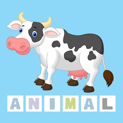 First Words Animal - Easy English Spelling App for Kids