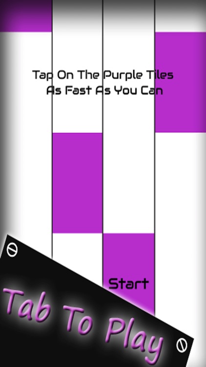 Purple Piano Tiles - Tap Purple Color Piano Tile and Avoid White Tiles