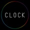 This clock is made from a clock