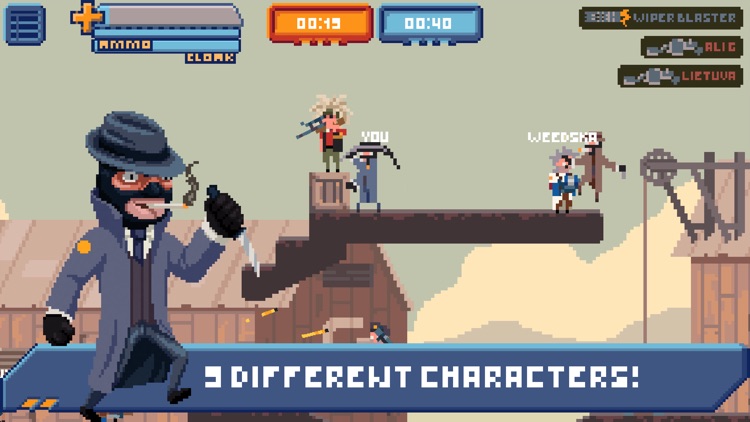 Gangfort - Online 2D Platformer Shooter