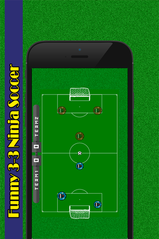 Ninja Touch Soccer - Free Sport Games for Kids kick for Goal screenshot 2