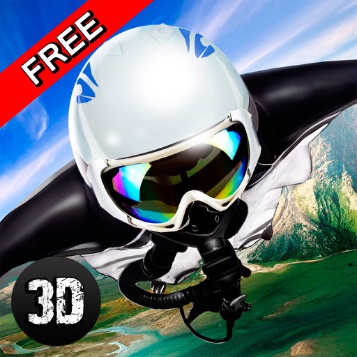 Wingsuit Sky Dive 3D iOS App