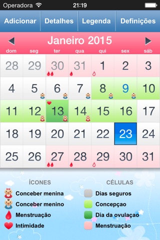 Menstrual Calendar for Teens screenshot 3