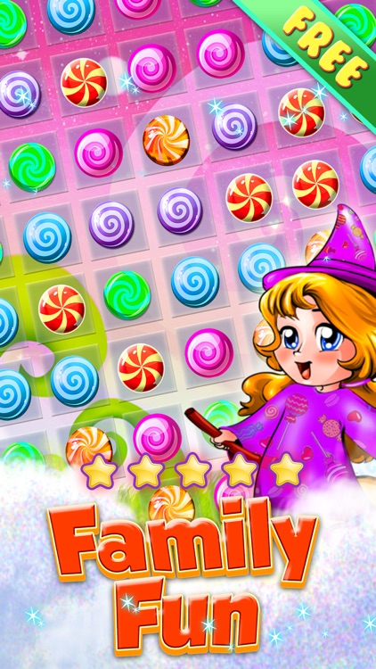 Candy Witch 2015 - sweetest star and match-3 angry juice heroes swap free