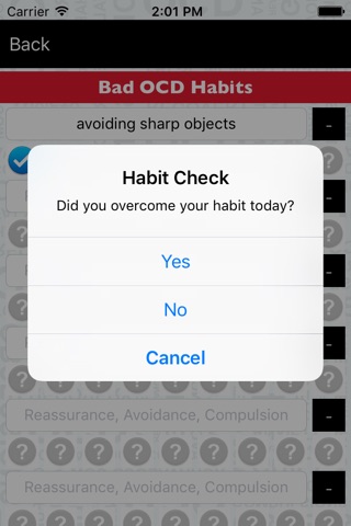 Harm OCD screenshot 3