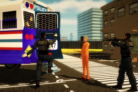 Police Bus Gangster Chase screenshot 2