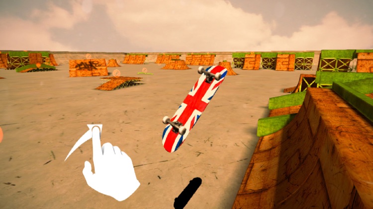 True Skater 3D - HD Free Skateboard Park Skate Game screenshot-3