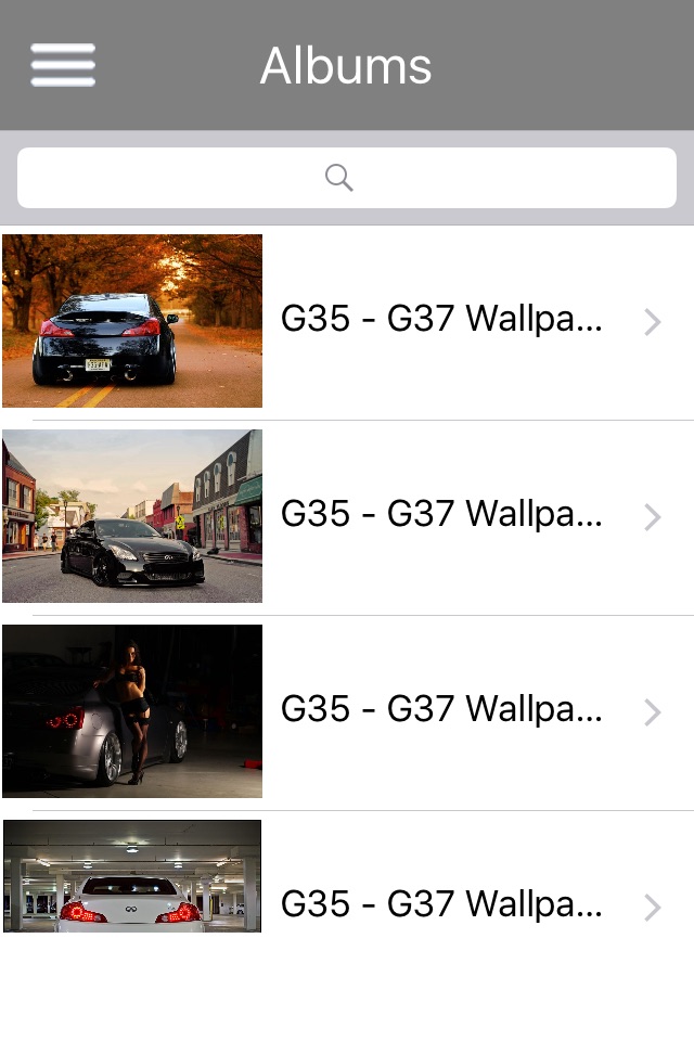 HD Car Wallpapers - Infiniti G35-G37 Edition screenshot 4