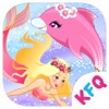 Mermaid princess with dolphin – Girls Makeup, Dressup and Makeover Games