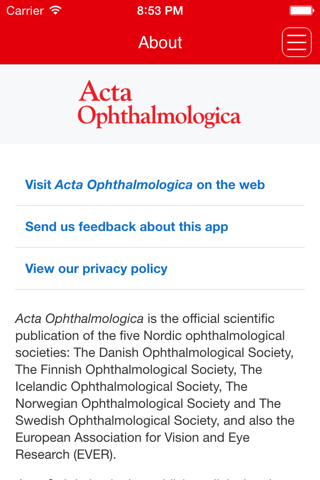 Acta Ophthalmologica screenshot 2