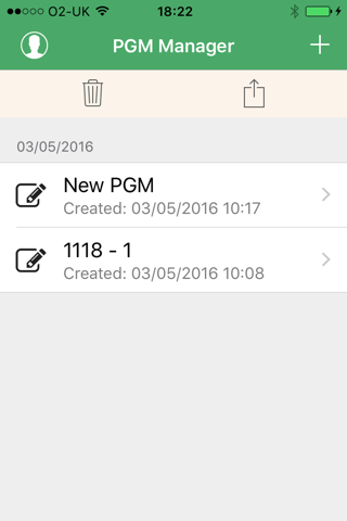 PGM Manager screenshot 2