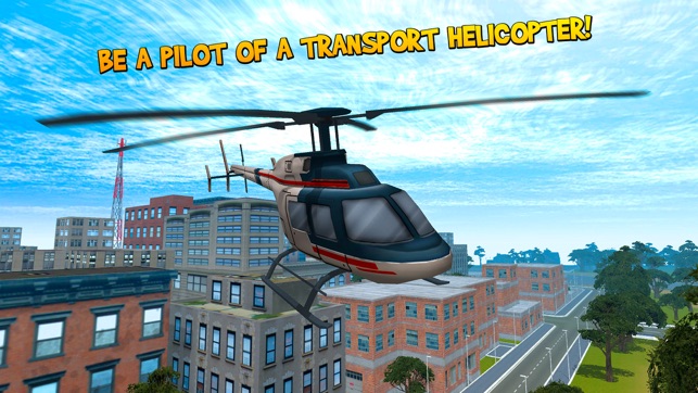 City Helicopter Flight Simulator 3D Full(圖1)-速報App