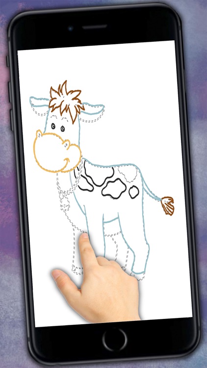 Connect the dots & paint the pictures - educational Coloring book for kids Premium screenshot-4