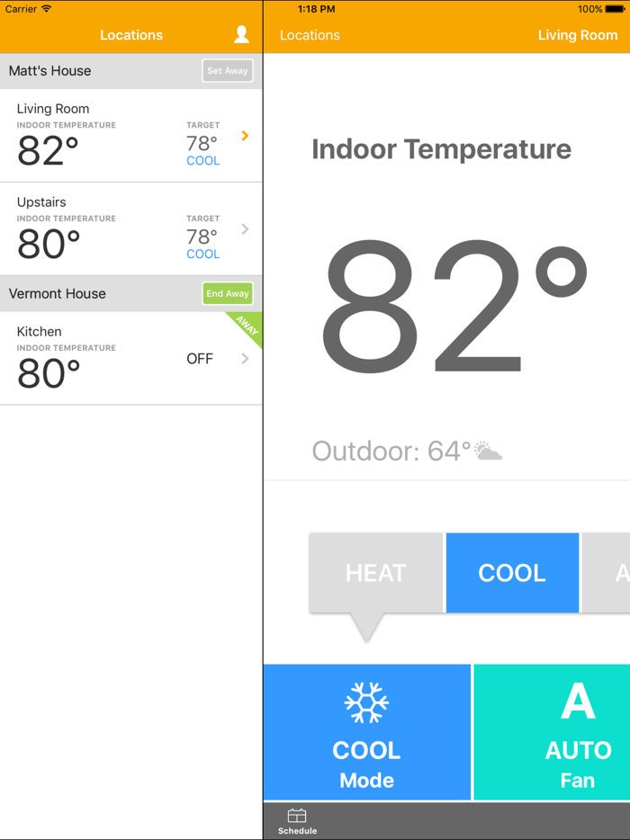 EnergyHub Thermostat