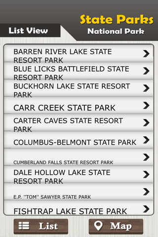 Kentucky State Parks & National Parks Guide screenshot 2