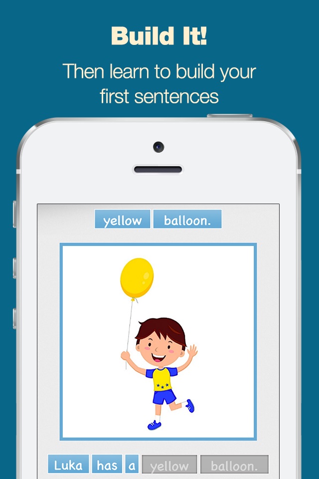 Simple Sentence Maker - Read and Build Your First Sentences screenshot 4