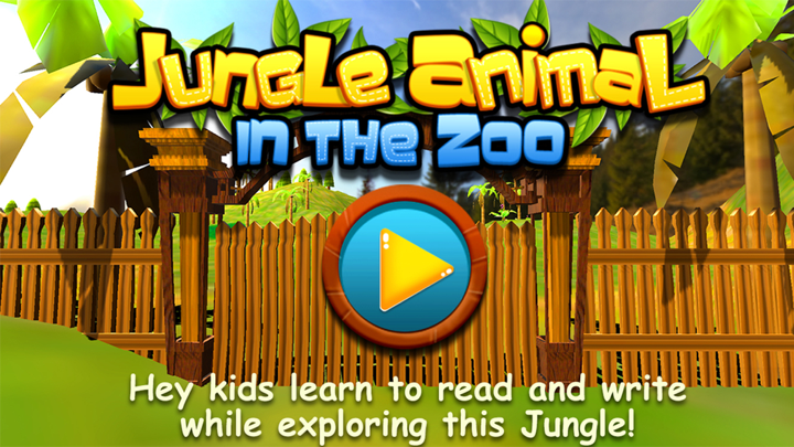 Jungle Animals in the Zoo : Let Your kid learn about Zebra, Lion, Dog, Cats & other Wild Animals screenshot 1