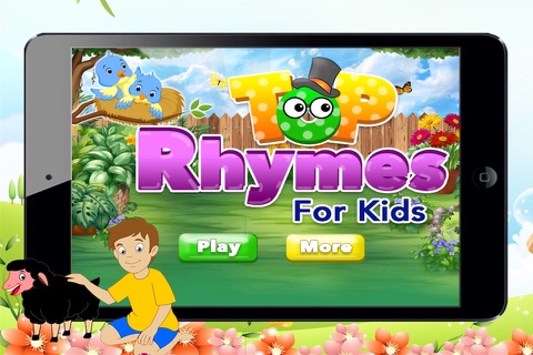 Top Rhymes For Kids - Free Educational Game screenshot 2