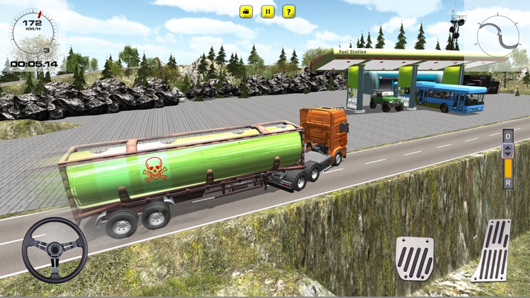 Offroad Oil Tanker Transporter