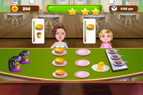 Burger Maker Shop : Rising Cooking Restaurants,Cooking Fever of kids,Mom Cooking screenshot 2