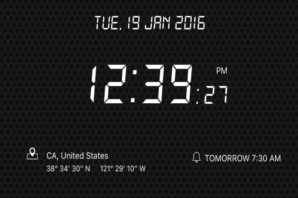 Ticking Digital Clock screenshot 3