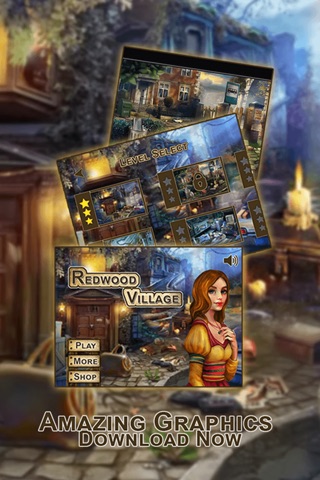 Redwood Village - Hidden Object Free screenshot 4