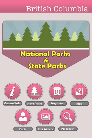 British Columbia - State Parks & National Parks screenshot 2