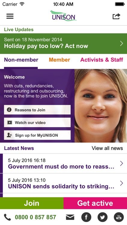UNISON App