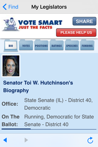 MyLegis : Illinois — Find your Legislators & Legislative Districts screenshot 3