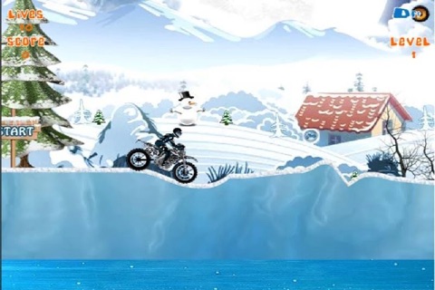 Winter Bike Racing screenshot 3