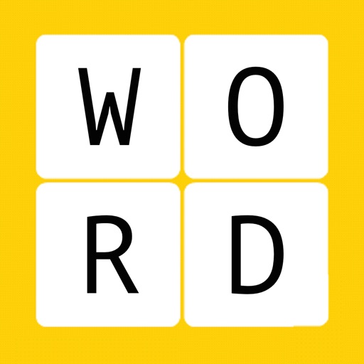 Four Letter Word Puzzles: crush brain and search words with friends icon