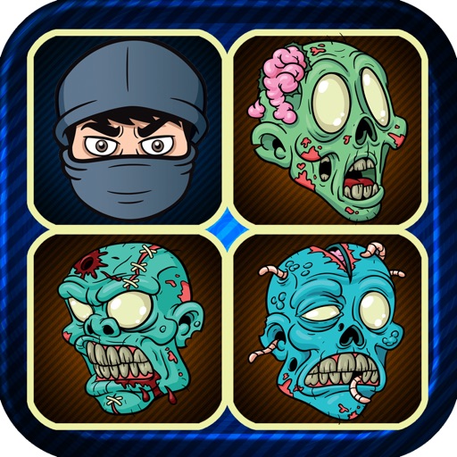 Ninja vs Zombie Stack Attack Puzzle Game Pro icon