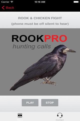 REAL Rook Hunting Calls - 10 REAL Rook CALLS & Rook Sounds! - ROOK e-Caller - BLUETOOTH COMPATIBLE screenshot 2