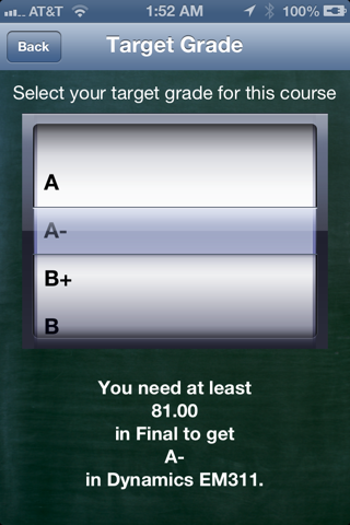 Grade Calculator Plus screenshot 2